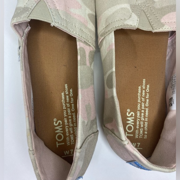 Toms pink camo alpragata slip on - Picture 5 of 5